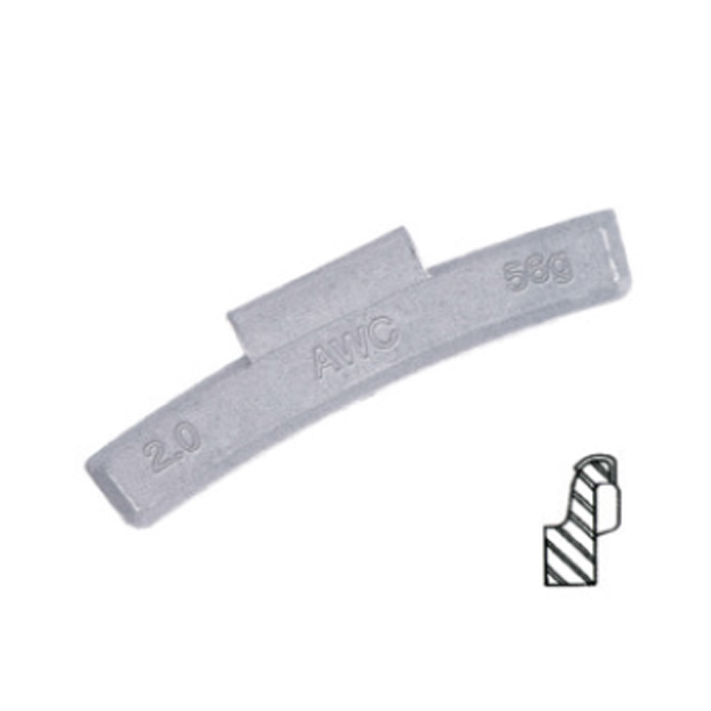Pb Clip-On hjulvekter OZ Series-PB-AW SERIES