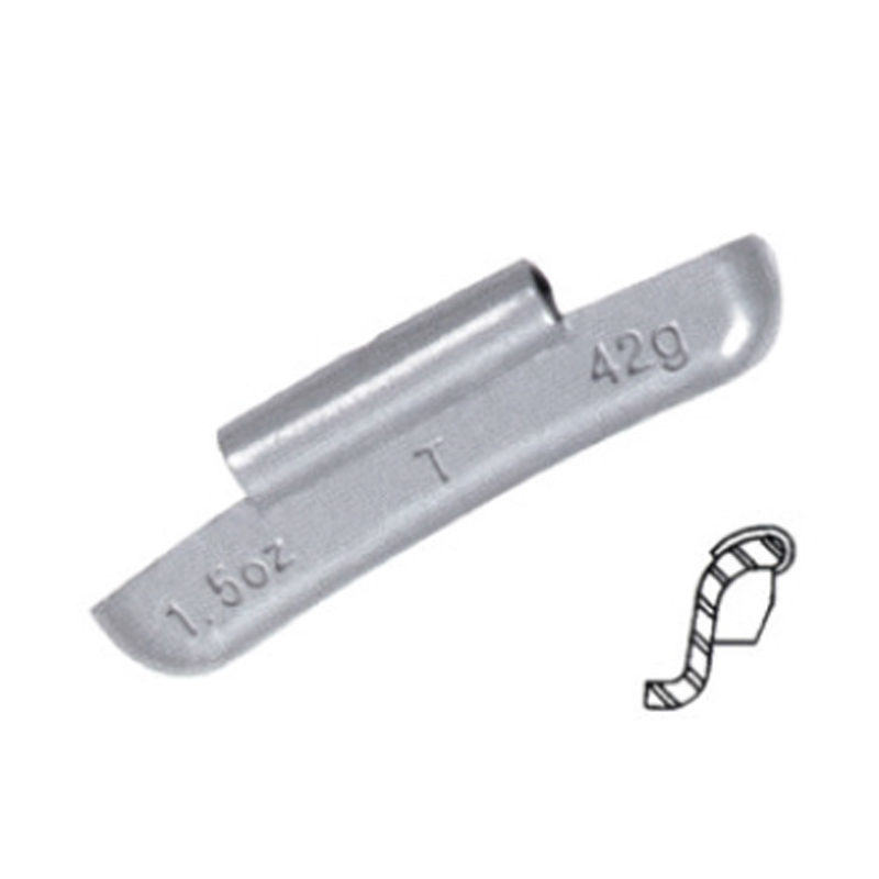 Pb Clip-On hjulvekter OZ Series-PB-TN SERIES